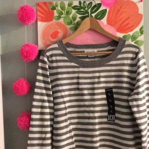 Liz Claiborne Striped Sweater